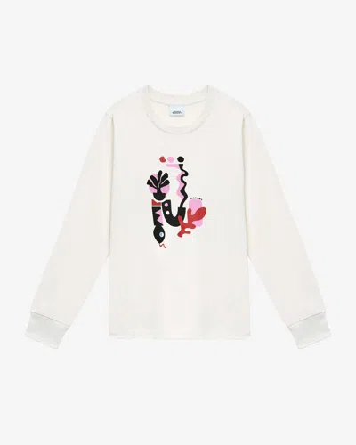 Isabel Marant Étoile Gabby Tee Shirt In Sand