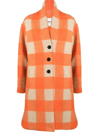 ISABEL MARANT ÉTOILE GABRIEL CHECKED COAT