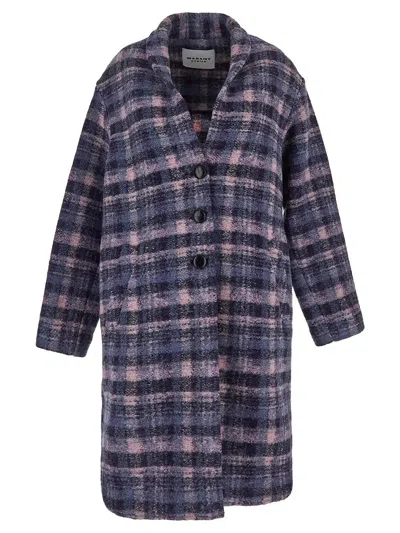 Isabel Marant Étoile Gabriel Coat In Lilac