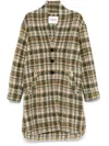 Isabel Marant Étoile Gabriel Coat In Beige