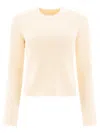 Isabel Marant Étoile Gabyne Ribbed Knit Sweater In Beige