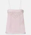 Isabel Marant Étoile Gaelia Lace-trimmed Cotton Camisole