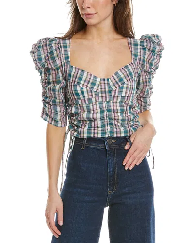 Isabel Marant Étoile Galaor Top In Blue
