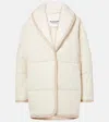 Isabel Marant Étoile Gally Cotton-blend Down Coat In White