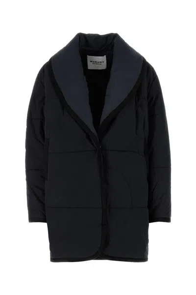 ISABEL MARANT ÉTOILE ISABEL MARANT ETOILE SLATE COTTON BLEND GALLY JACKET