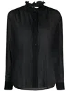 Isabel Marant Étoile Gamble Shirt In Black