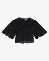 Isabel Marant Étoile Garia Top In Black