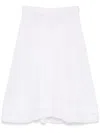 Isabel Marant Étoile Garliana Skirt In White