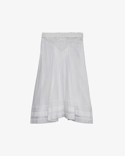 Isabel Marant Étoile Garliana Skirt In Gray
