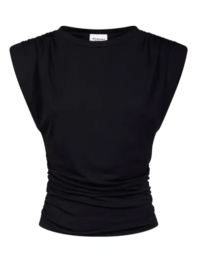 ISABEL MARANT ÉTOILE GATHERED-SHOULDERS TANK TOP