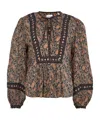 Isabel Marant Étoile Pattern Brown Blouse In Brown