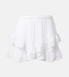 Isabel Marant Étoile Layered Lace Trim Skirts With Ruffled Hem