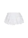 Isabel Marant Étoile Puria Organic Cotton Shorts In White
