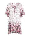 Isabel Marant Étoile Minikleid Aus Bedruckter Baumwolle In White