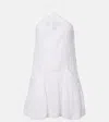 Isabel Marant Étoile Geraldin Lace-trimmed Cotton Minidress