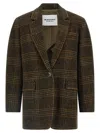 Isabel Marant Étoile Gesina Khaki Virgin Wool Blazer In Green