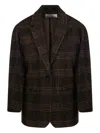 Isabel Marant Étoile Isabel Marant Etoile Embroidered Wool Gesina Blazer In Brown