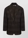Isabel Marant Étoile Isabel Marant Etoile Embroidered Wool Gesina Blazer In Brown
