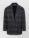 Isabel Marant Étoile Gesina Gb Coat Notched Lapel In Black