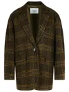 Isabel Marant Étoile Isabel Marant Etoile 'gesina' Khaki Virgin Wool Blazer Women In Green