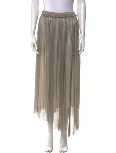 Pre-owned Isabel Marant Étoile Glitter Accents Midi Length Skirt