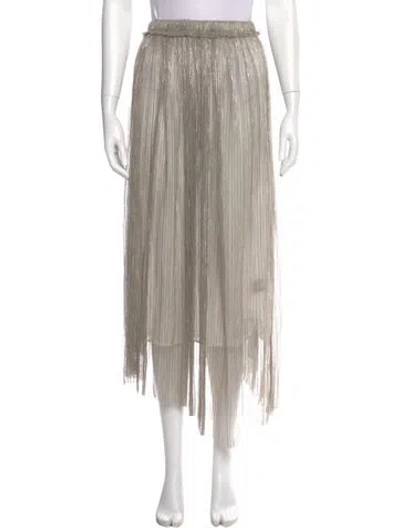 Pre-owned Isabel Marant Étoile Glitter Accents Midi Length Skirt W/ Tags