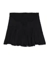 Isabel Marant Étoile Goldie Short Lace Skirt In Black