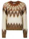 Isabel Marant Étoile Lightweight Textured Knit Sweater With Relaxed Fit In Multi