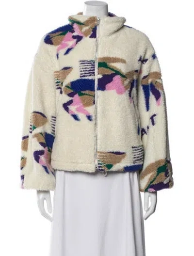 Pre-owned Isabel Marant Étoile Graphic Print Jacket In Neutral