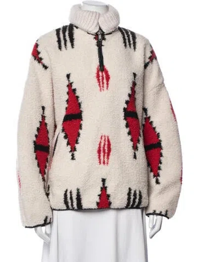 Pre-owned Isabel Marant Étoile Graphic Print Jacket In Neutrals