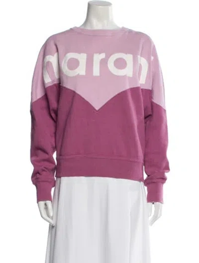 Pre-owned Isabel Marant Étoile Graphic Print Jacket In Pink
