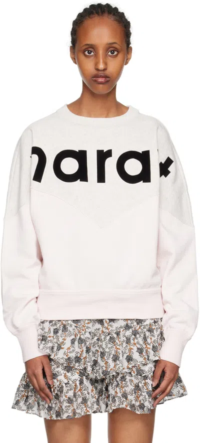 Isabel Marant Étoile Houston Sweatshirt In 40lk Light Pink