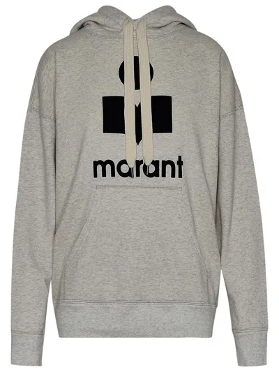 ISABEL MARANT ÉTOILE ISABEL MARANT ÉTOILE GRAY COTTON BLEND MANSEL SWEATSHIRT