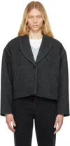 Isabel Marant Étoile Gray Lanna Jacket In Anthracite