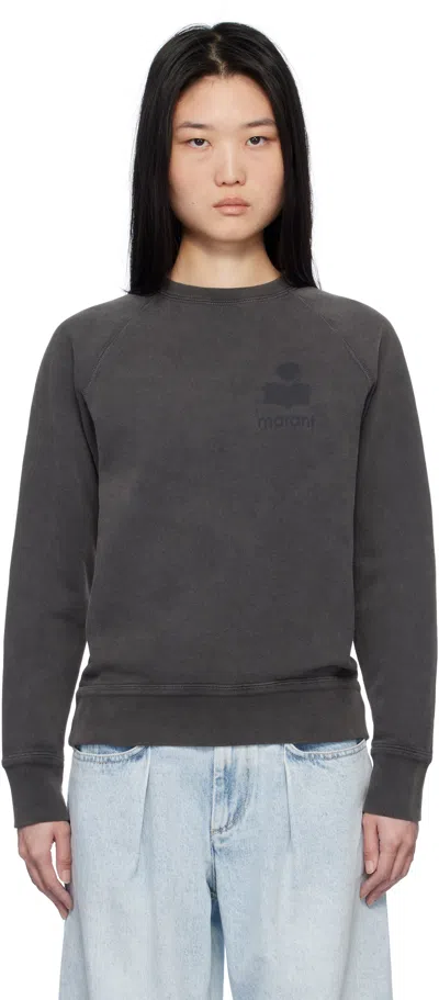 Isabel Marant Étoile Gray Milla Sweatshirt In Dark Grey