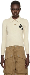Isabel Marant Étoile Gray Nola Polo In 02ly Light Grey