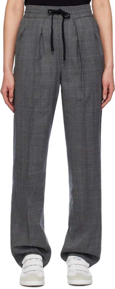 Isabel Marant Étoile Grey Priska Trousers In Grey