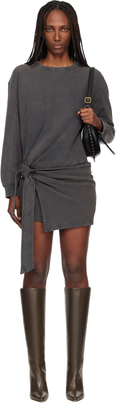Isabel Marant Étoile Gray Zae Minidress