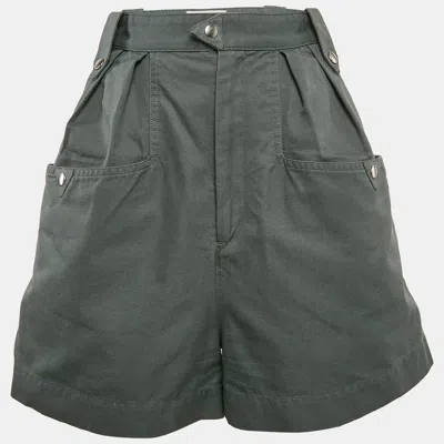 Isabel Marant Etoile Green Cotton Shorts