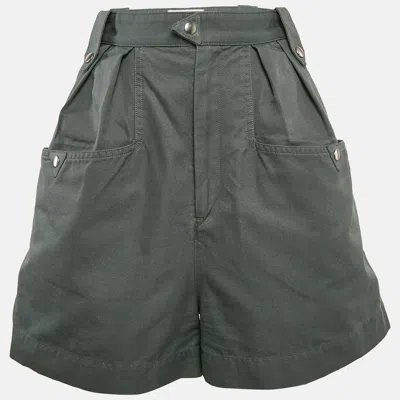 Pre-owned Isabel Marant Étoile Green Cotton Shorts L