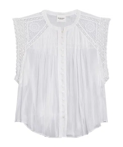 ISABEL MARANT ÉTOILE ISABEL MARANT ÉTOILE GRESIA VOILE TOP