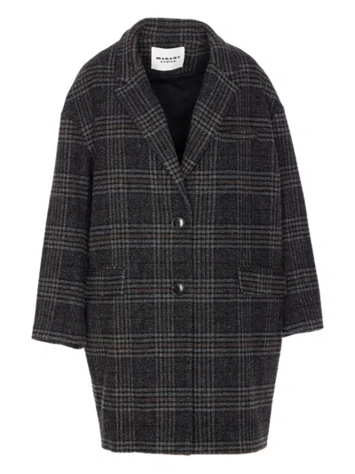 ISABEL MARANT ÉTOILE GREY LIMIZA COAT