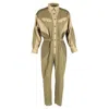 Isabel Marant Étoile Guan Patchwork Jumpsuit In Olive Cotton In Green