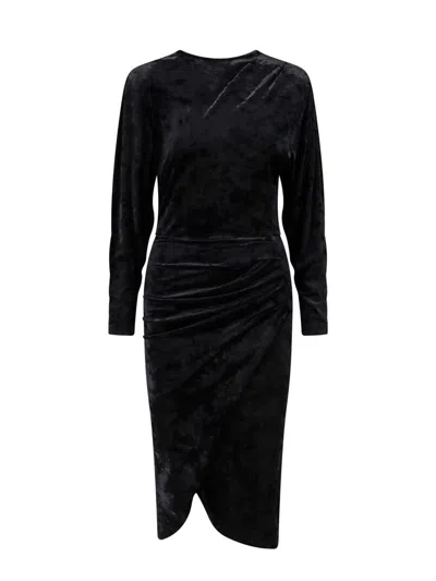 Isabel Marant Étoile Black Hadley Midi Dress
