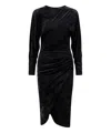 Isabel Marant Étoile Black Hadley Midi Dress