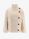 Isabel Marant Étoile Hanis Wool Blend Jacket In Pink