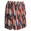 Isabel Marant Étoile Hanoi Printed Pleated Mini Skirt In Multicolor Polyester In Multi