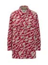 Isabel Marant Étoile Long-sleeved Casual Jacket In Pink