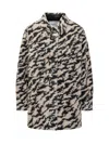 Isabel Marant Étoile Isabel Marant Etoile Harveli Wool Overshirt In Beige