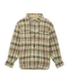 Isabel Marant Étoile Check Pattern Asymmetric Hem Coat In Nude